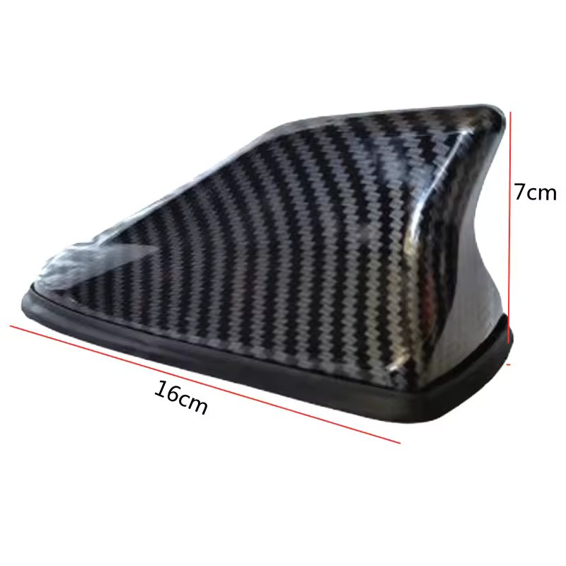 2 Pack Universal Shark Fin Car Roof Antennas with AM/FM