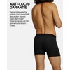 DANISH ENDURANCE Bamboo Men's Boxer Shorts, Super Soft, Elastic &