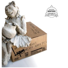 Laguna Self Hardening Modeling Clay | Dries Over Night | Toxic Free | Non-Fire Self Hardening Air Dry Clay (5lb, Red)