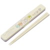 Skater ABC3AG-A Sumikko Gurashi Rabbit Rice Bowl Set, 7.1 inches