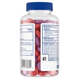 TUMS Antacid Chewy Bites Assorted Berries 108 Ct Heartburn Relief Gluten Free