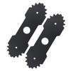 KINTLE 9 inch 638006008 Edger Blade with Teeth Compatible with