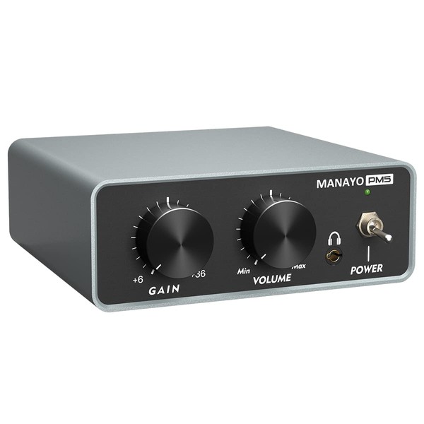 MANAYO Phono Preamp, Professional Mini Preamp for Turntable/Vinyl Record Player.