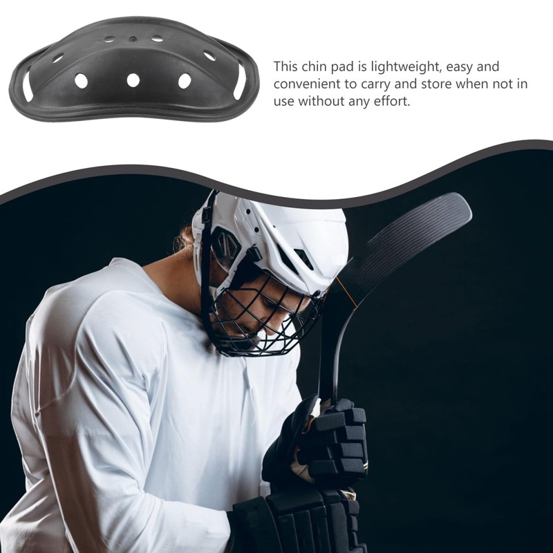 GALPADA 10 pieces interchangeable chin guard chin pad protective helmet