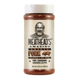 Meathead's Amazing Smoked Pork Seasoning and Dry Brine - Large 10.8 oz