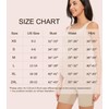 Women's Maternity Bodysuit Pregnancy Shapewear Belly Support Shorts 5” Sleeveless