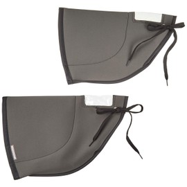 Bridgestone HCW17 A540105DG1 Winter Bicycle Handle Bar Covers, Color: Dark Gray