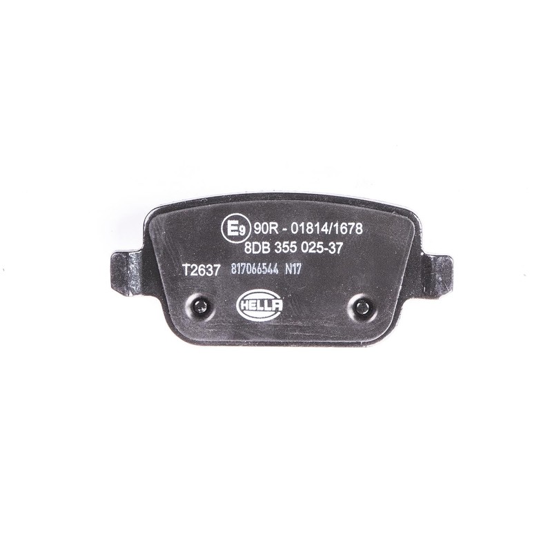 HELLA Rear Brake Pads – Not Prepared for Wear Warning