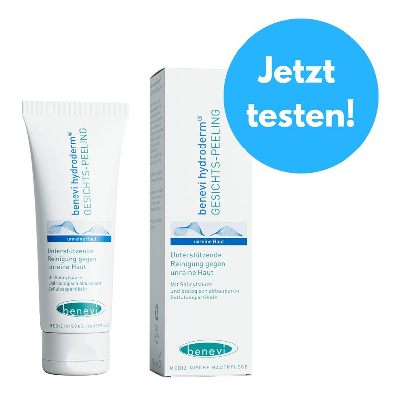 benevi Exfoliating 75 ml for blemished skin opens clogged pores,