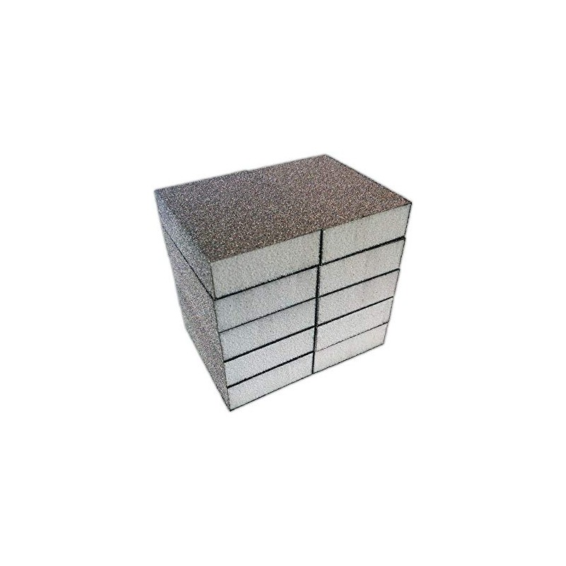 10x Professional Sanding Sponge Set Sanding Block Sanding Fleece Wood