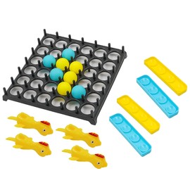 ANCLLO Bounce Off Game, Desktop Bouncy Ball Game, Interactive Board Game, Exciting Bounce-Off Game - Perfect for Family Fun