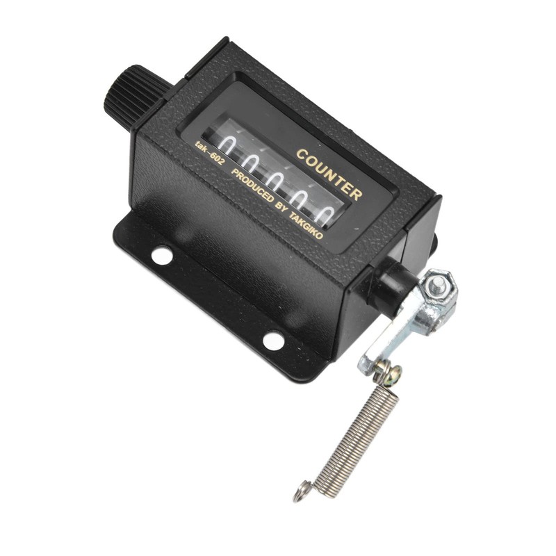 Bale Counter, 5 Digit Counting Clear Accurate Mechanical Counter Reliable
