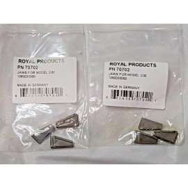 Royal Products 3 Piece Albrecht Replacement Jaws C30 Series Qty 2 70702