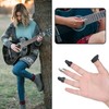 8 Pcs Guitar Finger Picks, tainless Steel Banjo Picks Adjustable