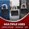 Maudex® PDK73 Heavy Duty Padlock with 5 Keys - 13mm