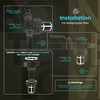 ORBON Inline Water Filter – 1/2" MNPT to MNPT, Fine