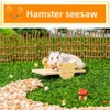 HIDOSNG Hamster House, Wooden Hamster Maze Villa, Hamster Accessories, Hamster