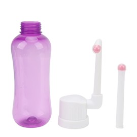 Portable Bidet Handheld Travel Bidet Vaginal Washing Container Vaginal Irrigation Intimate Wash for Women Purple Elbow 500ml