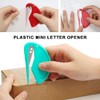 CUHZA Pack of 5 Letter Openers, Envelope Cutter, Plastic Cutter,