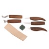 Walnut Wood Carving Knife Non Slip Comfortable Wood Carving Whittling