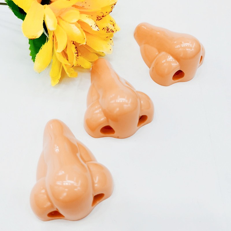 15pcs Nose Shape Pencil Sharpeners for Student Cartoon Plastic Pencil