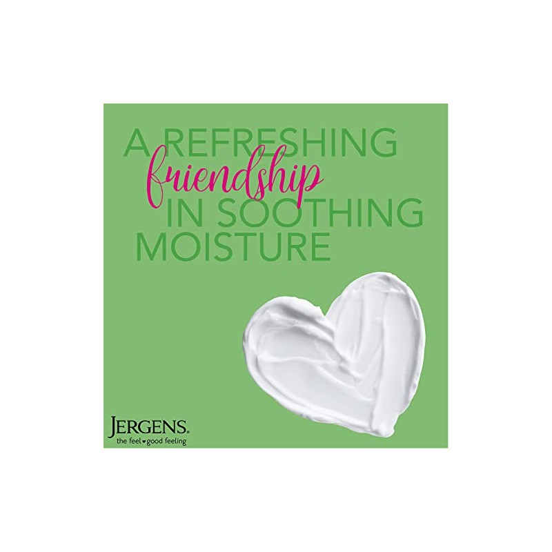 Jergens Soothing Aloe Refreshing Moisturizer for Unisex Moisturizer 21 oz