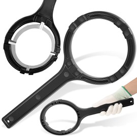 Fuel Pump Retainer Lock Ring Tool HD-48646 Fit for Harley Touring Electra Glide, Street Glide, Road Glide, Tri Glide FLHT FLHX FLTR 2008 -Up, Non-Sparking ABS Plastic Wrench