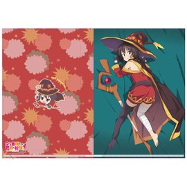 Blessing On This Wonderful World The Movie: The Legend of Beni: Drawing Down on the Back Megumin A4 Clear File