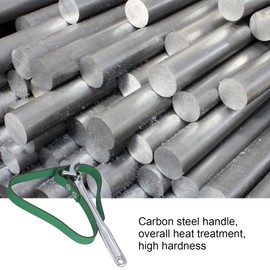 Belt Strap Wrench Pipe Wrench Adjustable Filter Strap Angle Wrench for Showers Rubber Strap Wrench, Heavy Duty Filter Opener Strap Wrench Sturdy Anti Skid for Home Plumbing