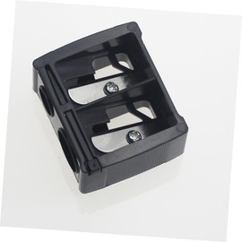 minkissy E Eyebrow Lip Liner Sharpener Pencil Sharpener for Makeup Double Hole Mini