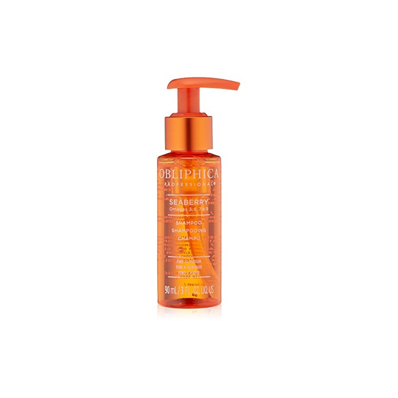 Obliphica Professional Seaberry Shampoo Fine To Medium, 3 fl. oz.