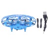 Hand Controlled Flying Drone Children Flying Toy Blue Hand Drone