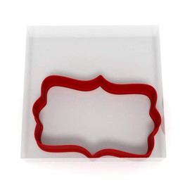 10CM Plaque Shape Cookie and Fondant Cutter