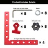 90 Degree Positioning Squares Right Angle Clamps for Woodworking -