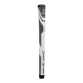 SuperStroke Traxion Tour Golf Club Grip, White/Gray (Standard) | Advanced Surface Texture That Improves Feedback and Tack | Extreme Grip Provides Stability and Feedback | Even Hand Pressure