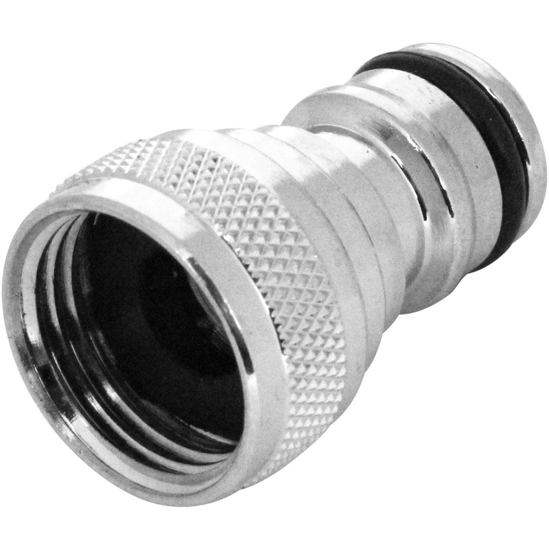 sehutexi- 3 Metal Faucet Connector With Screws Faucet Plug to Female