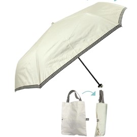 Folding Umbrella, Parasol, For Rain or Shine, Women's, Lightweight, Ribs, 21.7 inches (55 cm), Inner Coating, 99.9% UV Protection, First Class Light Blocking, UPF50+, Heat Shield, Easy Storage