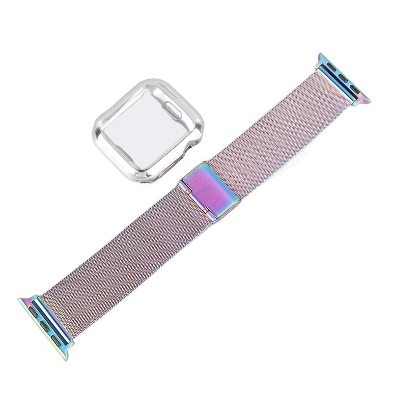 1.6in Replacement Band Strap Stainless Steel Protection Metal Band Strap