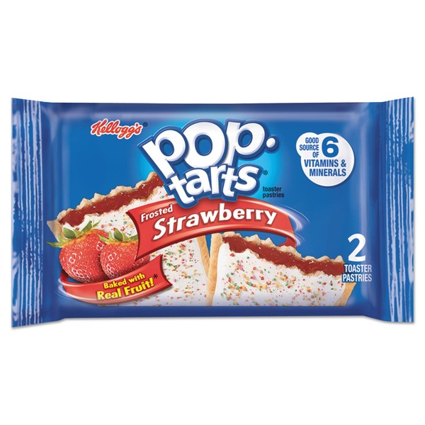 Kellogg's Pop-Tarts Frosted Strawberry - 2 CT