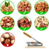 Artcome Heavy Duty Pecan Nut Cracker Tool with 1 Flannel