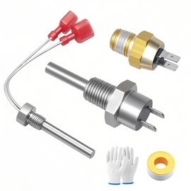 Rayesyth 42001-0053S Thermistor 42001-0063S High Limit Switch 42002-0024S Stack Flue Sensor Compatible with Pen-tair Sta-Rite MasterTemp and Max-E-Term Pool and Spa Heaters Electrical Systems