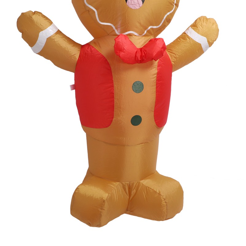 Valentines Day Inflatable Decoration with LED Lights Cute Boy Shape