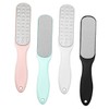 WOONEKY 4pcs Double Sided Foot File Callus Removers for Dead