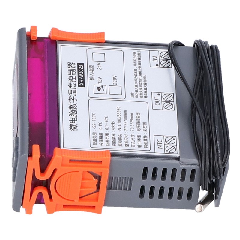 Temperature Controller Electric Digital Adjustable PID Control Switch DC 12V