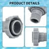 Pool Hose Vacuum Adapter, Pool Drain Fitting Connect to The