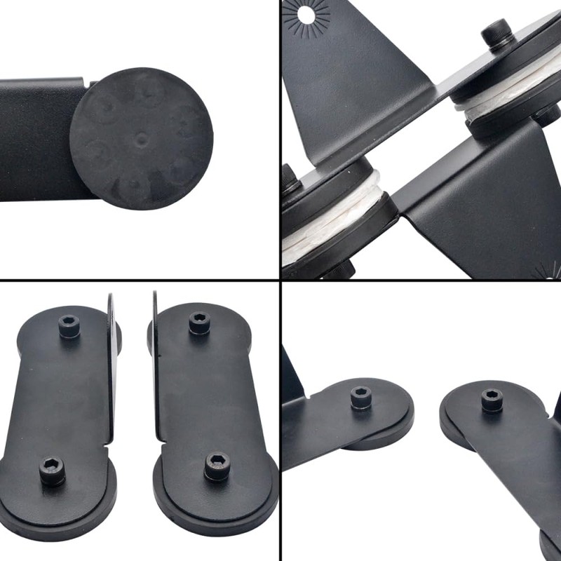 Riloer 2 Pcs Magnetic Base Led Work Light Bar Mounting