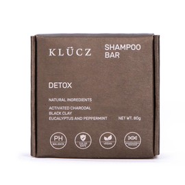 KLUCZ Detox Solid Shampoo Bar 80g