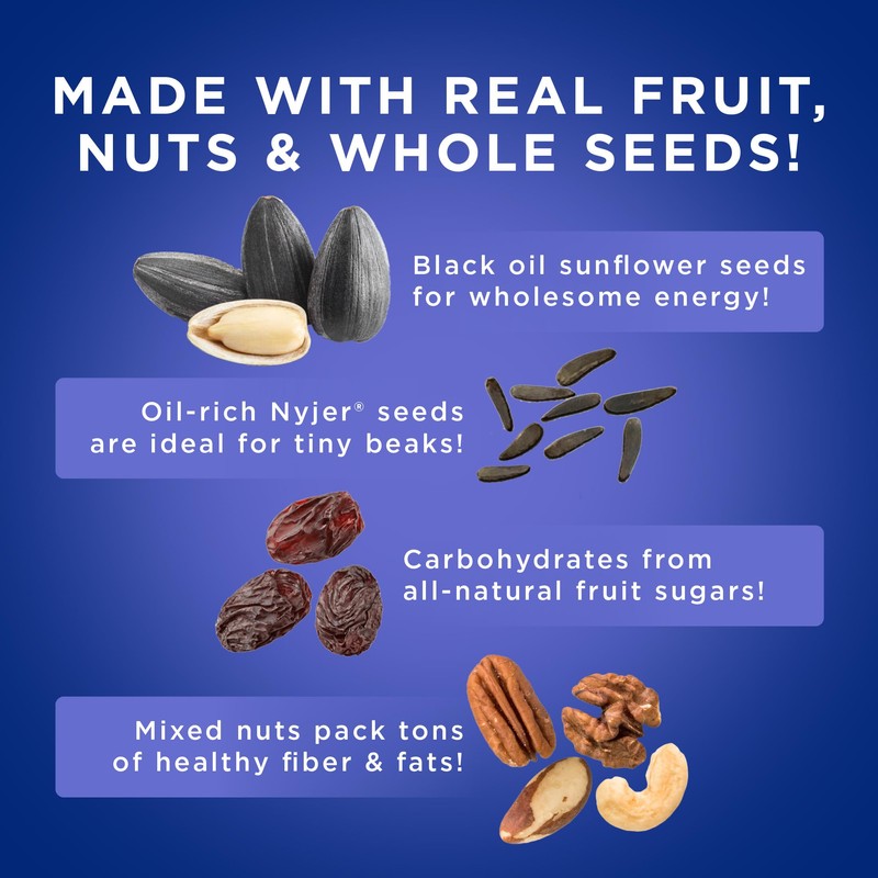 Audubon Park Extreme Variety Wild Bird Seed for Outside Feeders,