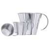 Contacto Stainless Steel Measuring Cup without Base 0.10 L