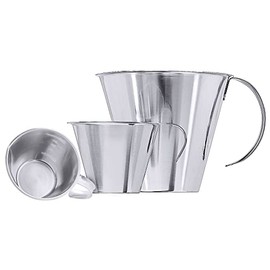 Contacto Stainless Steel Measuring Cup without Base 0.10 L